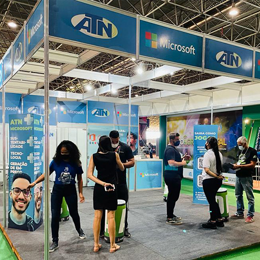 ATN e Microsoft | AFREI DESIGN - Agencia Criativa Brasilia - DF
